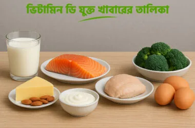 ভিটামিন ডি যুক্ত খাবারের তালিকা